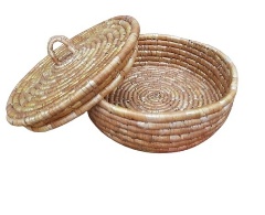 Wheat Grass  Roti basket
